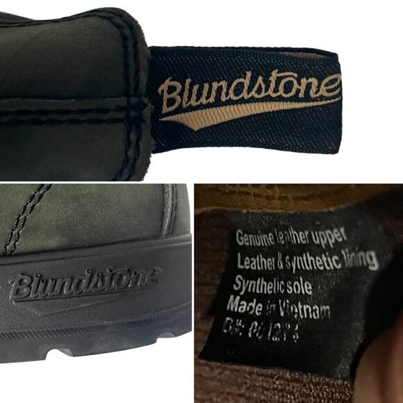 Blundstone 510 Rustic Black Leather Chelsea Boots AU 7.5 / US M8.5 / W10.5 - Picture 4 of 10